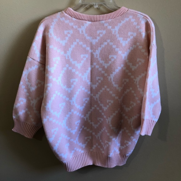 Crew Neck 3/4 Sleeve Knit Sweater Top Designs - Picture 5 of 6